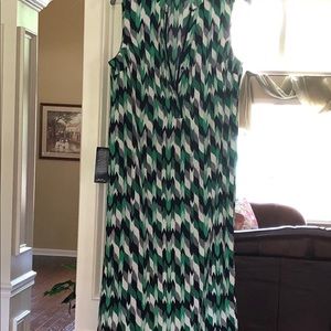 The Limited Multi Colored Sleeveless Maxi …